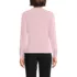 Women's  Cotton Modal Crew Neck Cardigan Sweater, Back