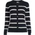 Women's  Cotton Modal Crew Neck Cardigan Sweater, Front