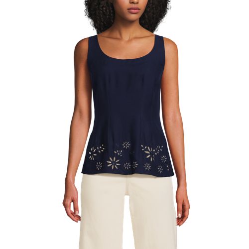 Women's Embroidered Peplum Top - image 5