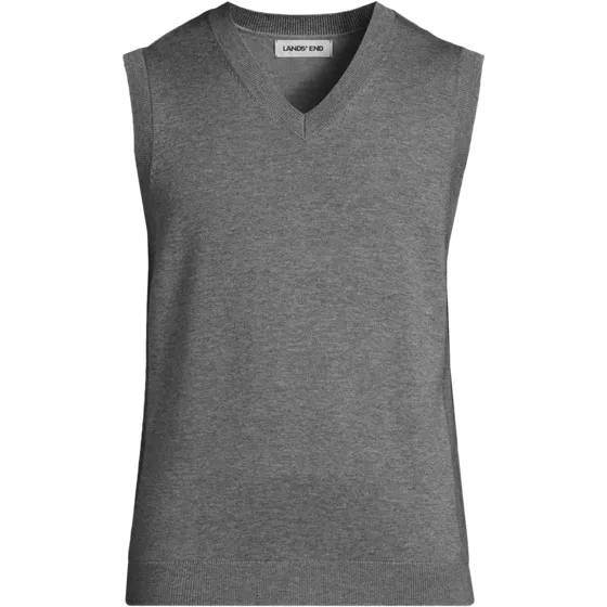 Unisex Cotton Modal Pullover Sweater Vest - primary