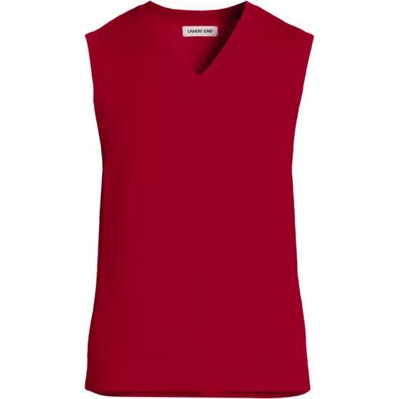 Unisex Cotton Modal Pullover Sweater Vest - primary