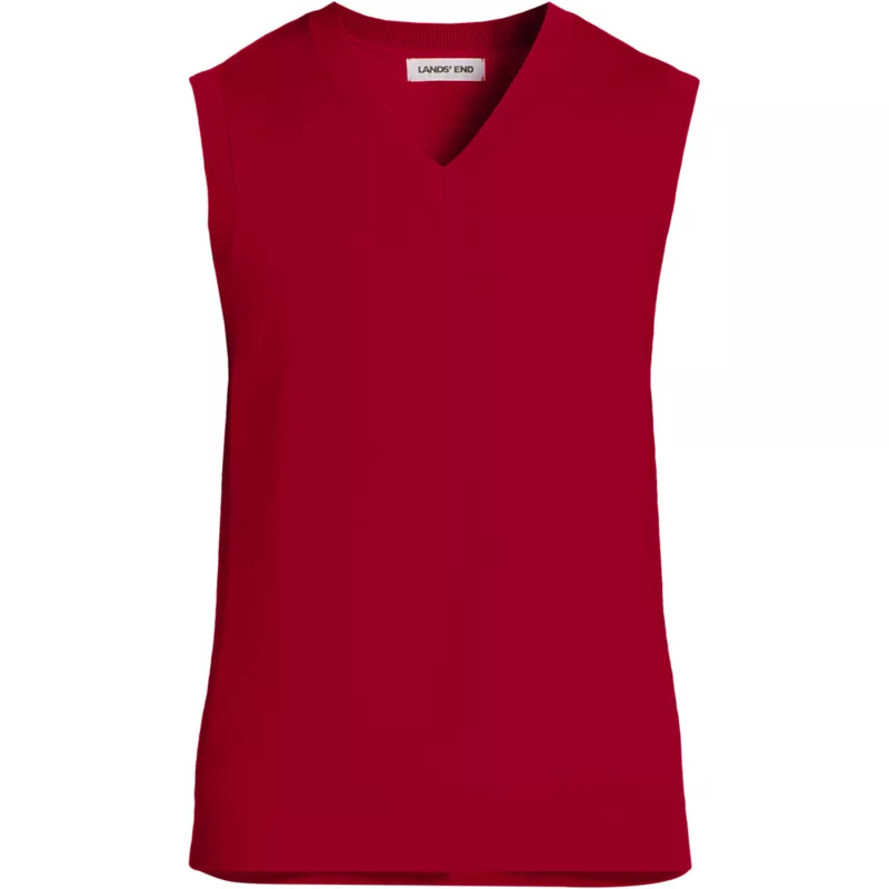 Unisex Cotton Modal Pullover Sweater Vest, Front