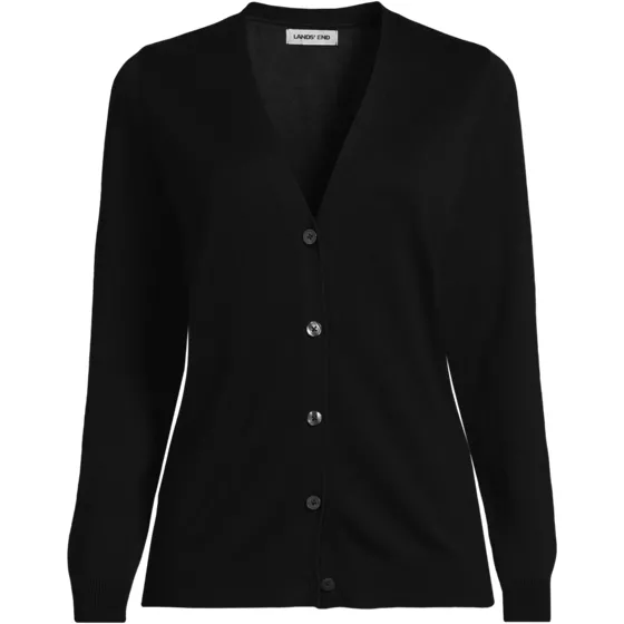 Women's Cotton Modal V-neck Cardigan Sweater - primary