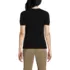 Women's Cotton Modal Short Sleeve Jewel Neck Pullover Sweater, Back