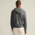 Men's Long Sleeve Washable Merino Pullover Hoodie, Back