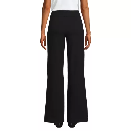 Women's Starfish High Rise Pull On Wide Leg Pocket Pants, Back
