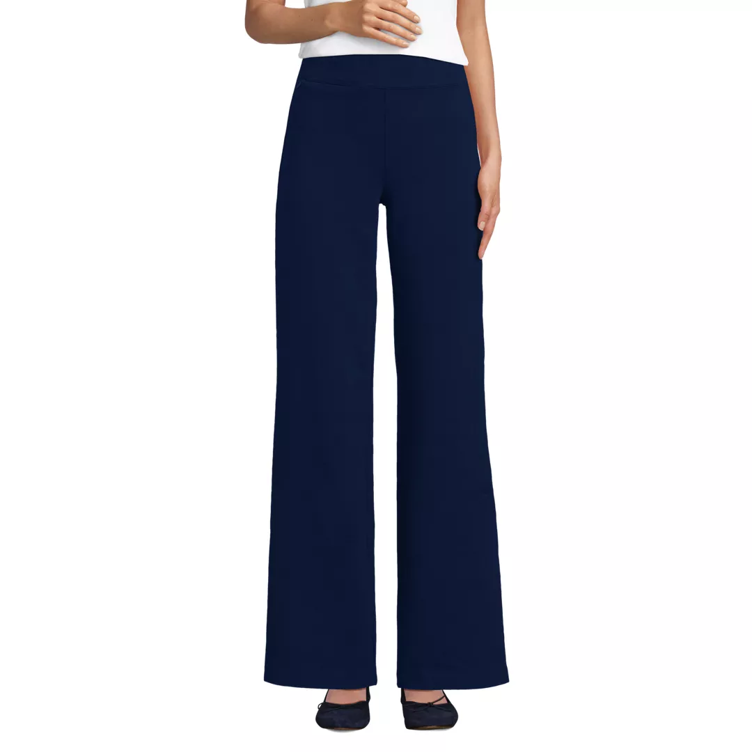 Women's Starfish High Rise Pull On Wide Leg Pocket Pants