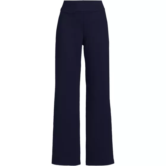 Women's Plus Size Starfish High Rise Pull On Wide Leg Pocket Pants - primary