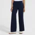 Women's Starfish High Rise Pull On Wide Leg Pocket Pants, Front