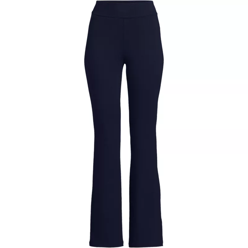 Women's Plus Size Starfish High Rise Pull On Flare Pocket Pants, Front