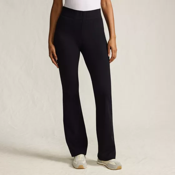 Women's Starfish High Rise Pull On Flare Pocket Pants - primary