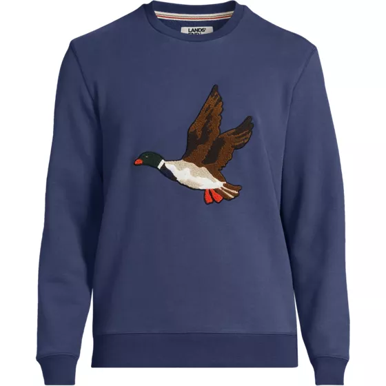 Men's Long Sleeve Serious Sweats Holiday Crew Sweatshirt - primary