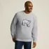 Men's Long Sleeve Serious Sweats Holiday Crew Sweatshirt, Front