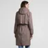 Women's Print Squall Packable Long Raincoat, Back