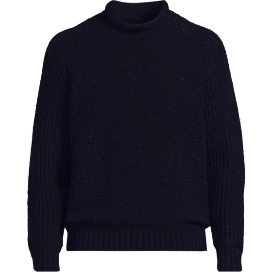Men's Long Sleeve Roll Neck Sweater - primary