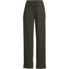 Women's Sport Knit High Rise Pull On Relaxed Straight Leg Pants