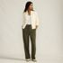 Women's Sport Knit High Rise Pull On Relaxed Straight Leg Pants, alternative image
