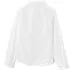School Uniform Girls Long Sleeve Peter Pan Collar Broadcloth Shirt, Back