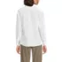 Women's Long Sleeve Peter Pan Collar Broadcloth Shirt, Back