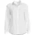 Women's Long Sleeve Peter Pan Collar Broadcloth Shirt, Front