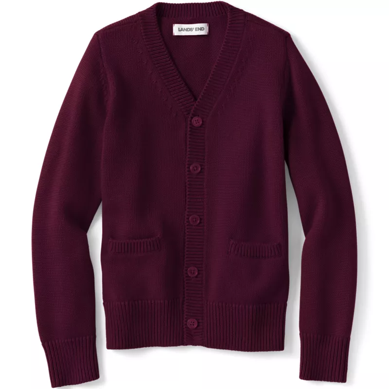 Kids Legacy Varsity Cardigan, Front