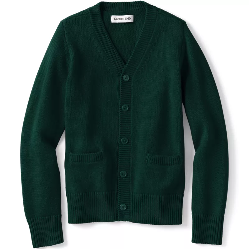 Kids Legacy Varsity Cardigan, Front