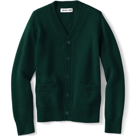 【is-ness】23ss BIG SWEAT CARDIGAN GREEN Green Cardigans Sweaters | Lands' End