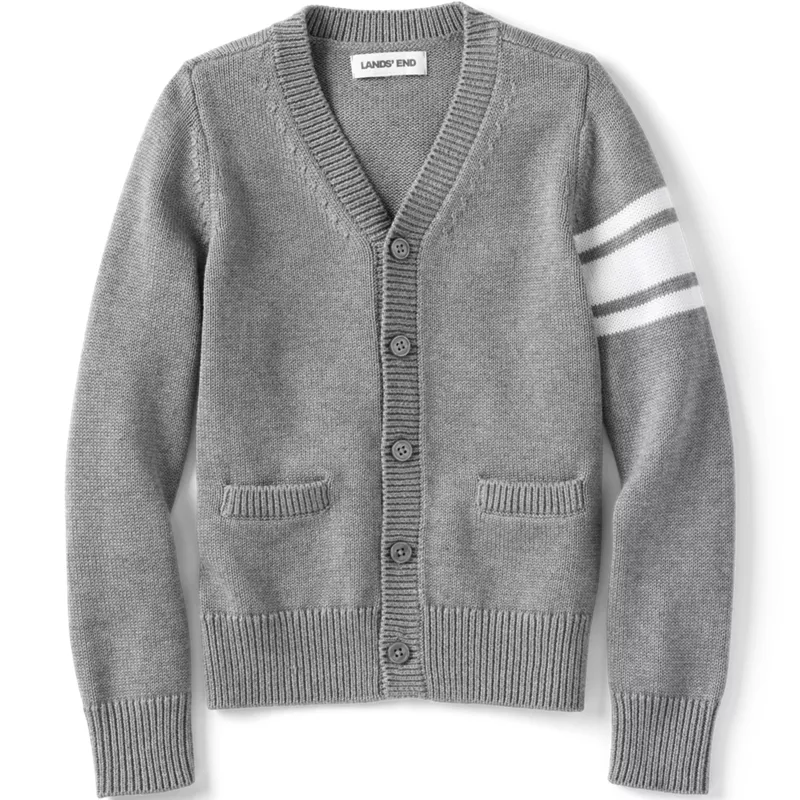 Kids Legacy Varsity Cardigan, Front