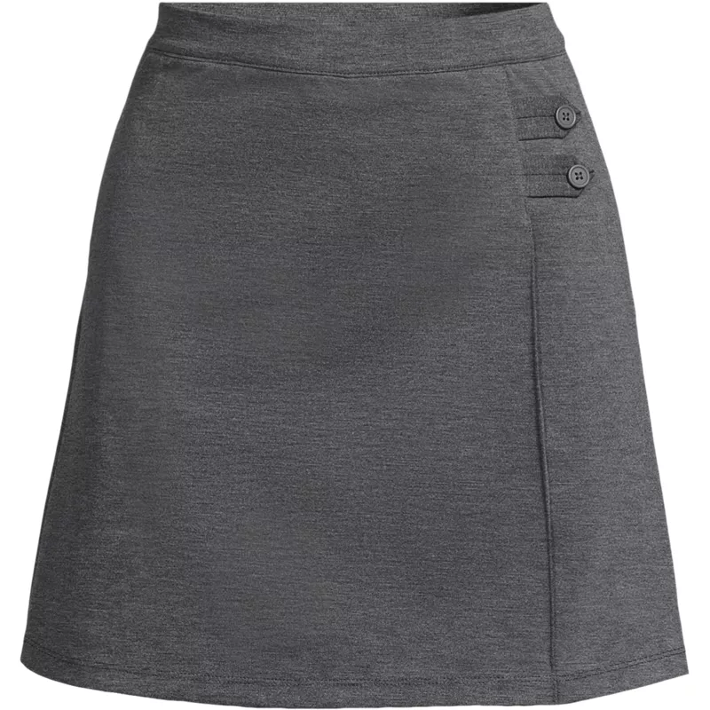 Women's Ponte A Line Skort Above the Knee, Front