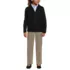 School Uniform Kids Legacy Full Zip Cardigan, Front