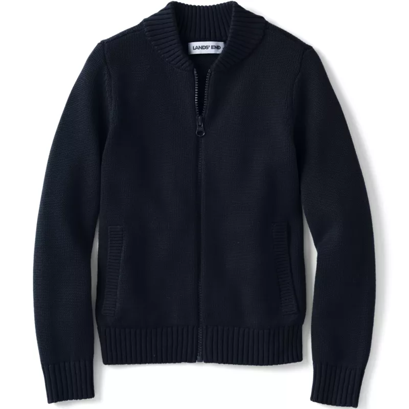 Kids Legacy Full Zip Cardigan, Front