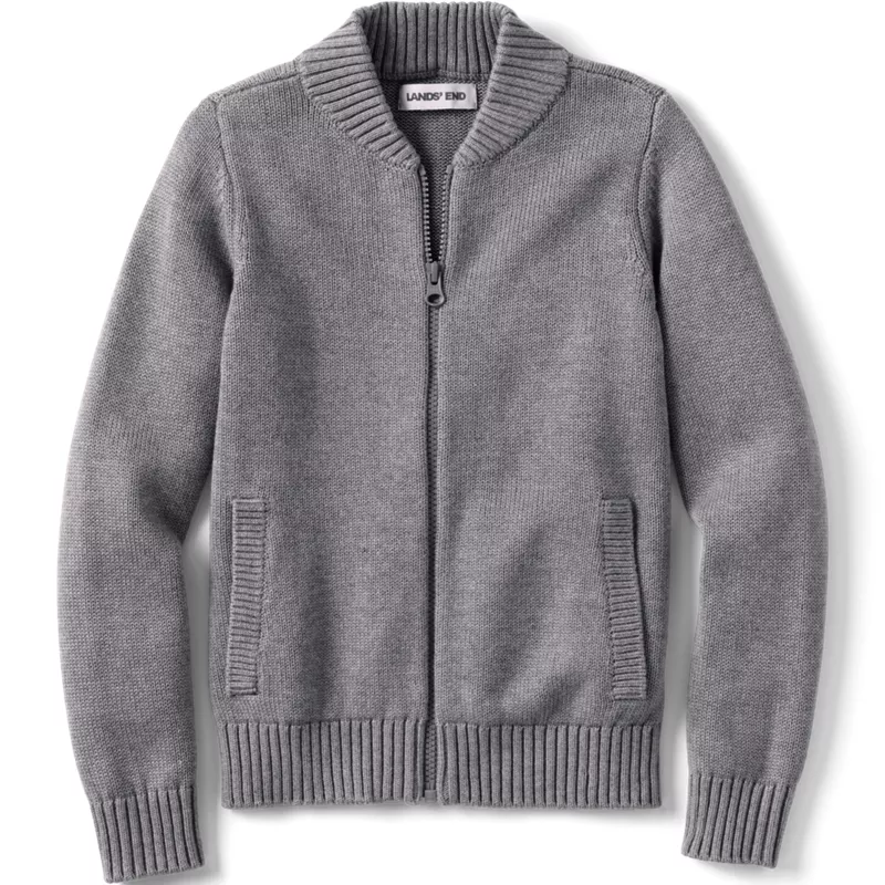 Kids Legacy Full Zip Cardigan, Front