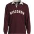 Men's Long Sleeve Rugged Rugby Embroidered Polo, Front
