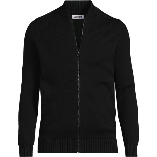 Men's Black Sweaters | Lands' End