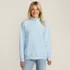 Women's Long Sleeve Serious Sweats Mock Neck Sweatshirt, Front