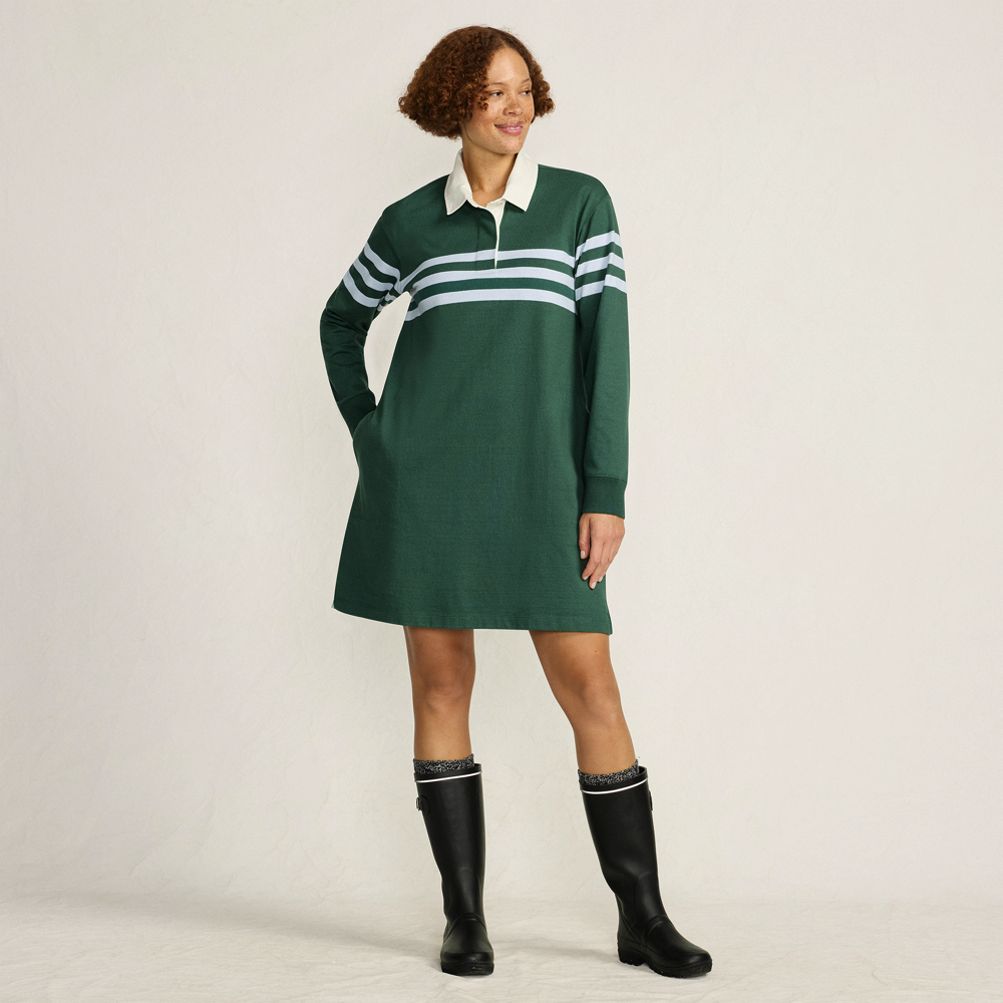 long sleeve rugby dress DOLAN Long-Sleeve Rugby Mini Dress