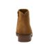 Women's Detailed Suede Zip Ankle Booties, alternative image
