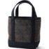 Lands' End x Harris Tweed Medium Canvas Pocket Tote, Back