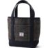 Lands' End x Harris Tweed Medium Canvas Pocket Tote, Front