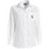 Women's Embroidered Oxford Shirt, Front