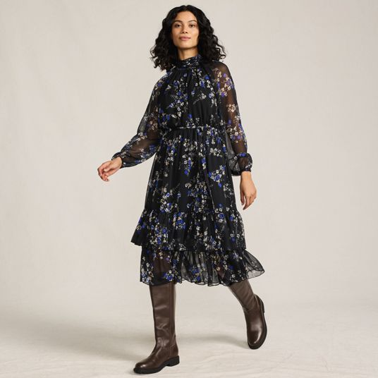Black Maxi Dresses, Long Black Dresses | Lands' End