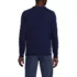 Men's Long Sleeve Embroidered Drifter Cable Sweater, Back