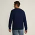 Men's Long Sleeve Embroidered Drifter Cable Sweater, Back