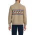 Men's Long Sleeve Cozy Cotton Blend Polo, Back
