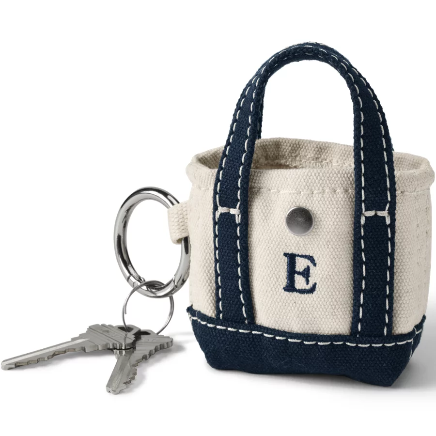 Pre Monogrammed Micro Canvas Tote view 5