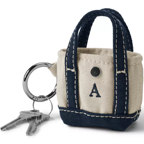 Pre-Monogrammed Micro Canvas Tote - primary