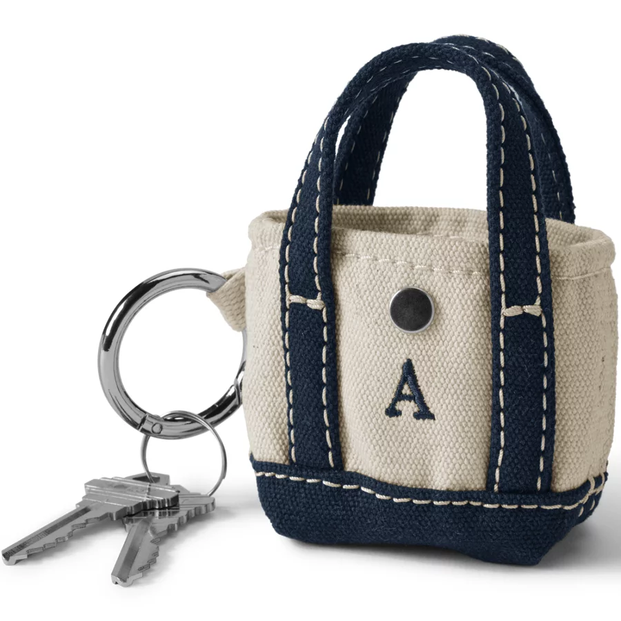 Pre Monogrammed Micro Canvas Tote view 4