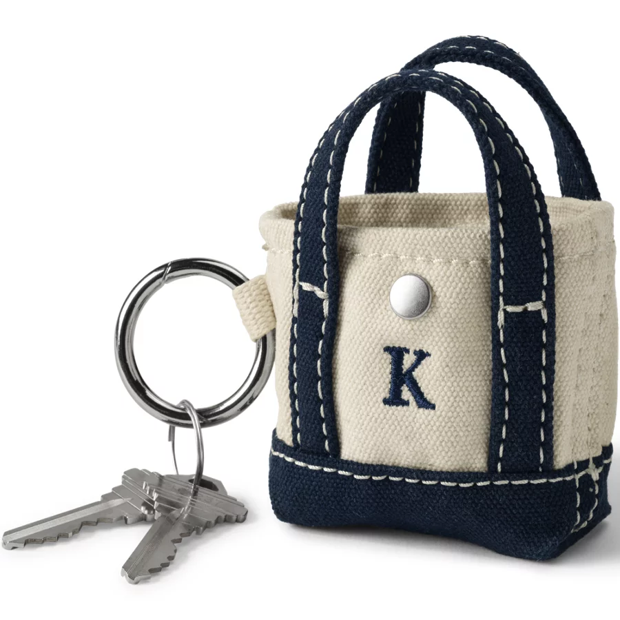Pre Monogrammed Micro Canvas Tote view 3
