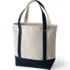 Pre-Monogrammed Letter A Canvas Tote Bag, Back