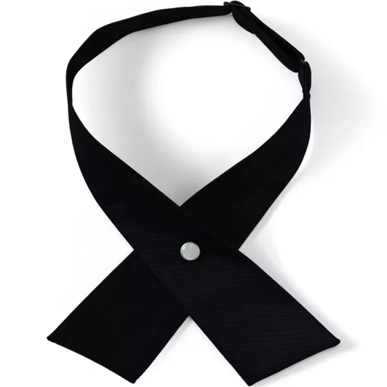 Girls Solid Cross Tie - primary